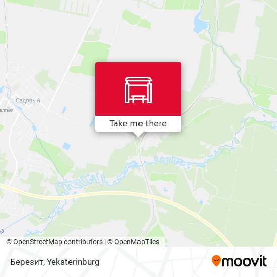 Березит map