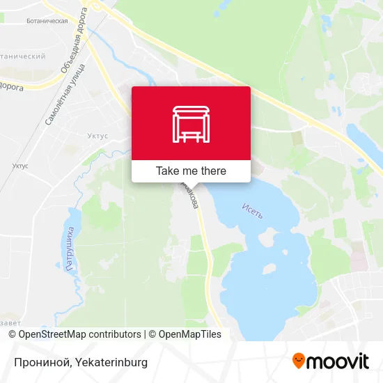 Прониной map