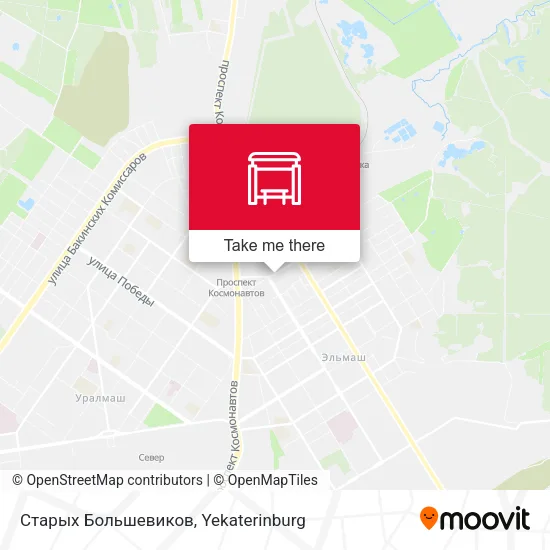 Старых Большевиков map