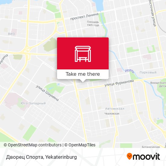 Дворец Спорта map