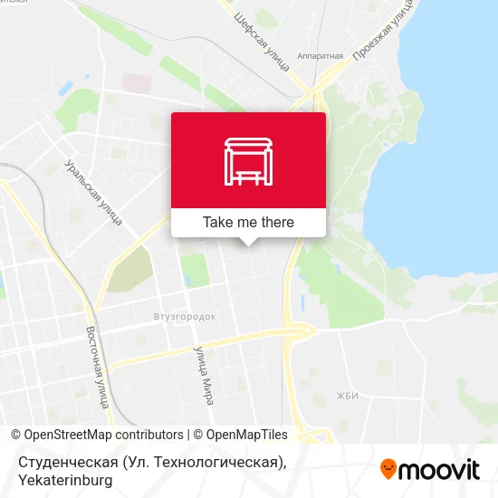 Студенческая (Ул. Технологическая) map