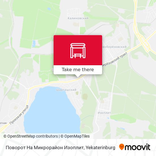 Поворот На Микрорайон Изоплит map