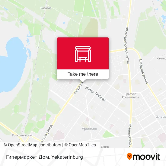 Гипермаркет Дом map