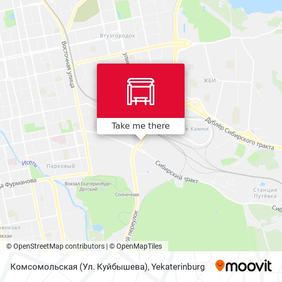 Комсомольская (Ул. Куйбышева) map
