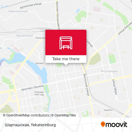 Шарташская map