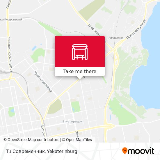 Тц Современник map