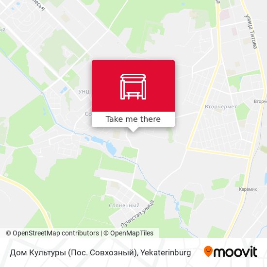 Дом Культуры (Пос. Совхозный) map