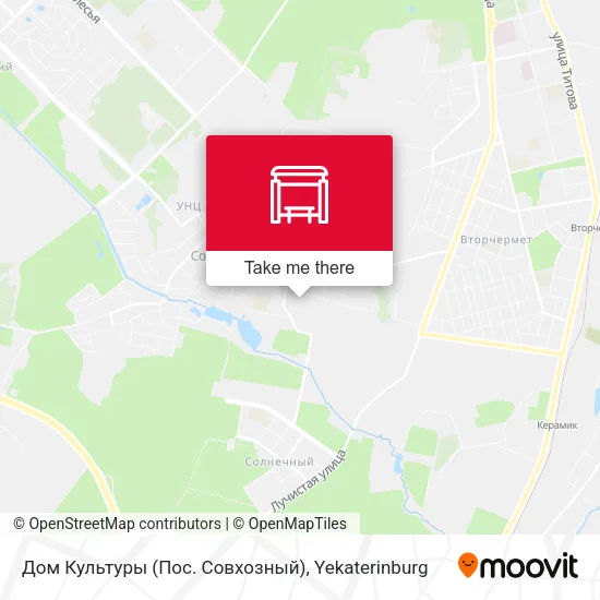 Дом Культуры (Пос. Совхозный) map