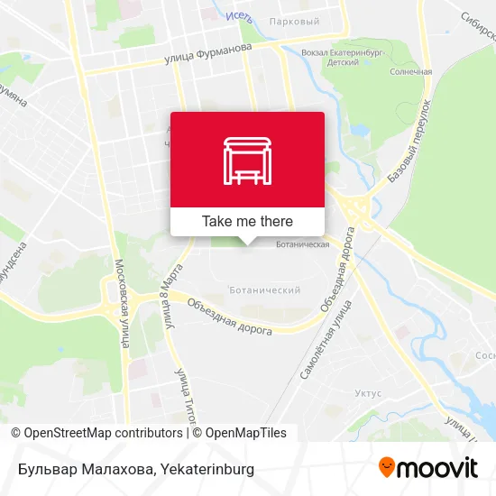 Бульвар Малахова map