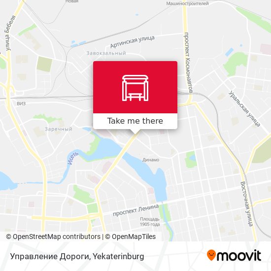 Управление Дороги map
