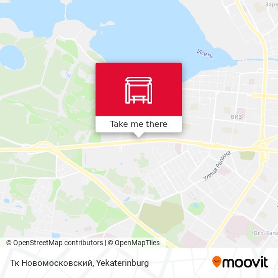 Тк Новомосковский map
