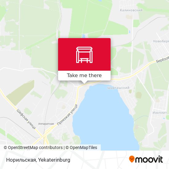 Норильская map