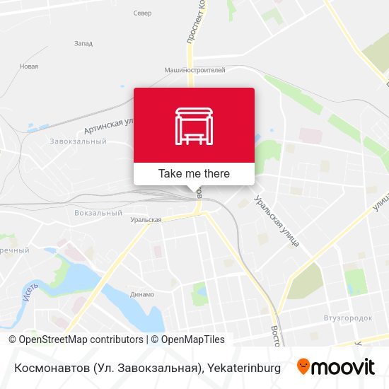 Космонавтов (Ул. Завокзальная) map