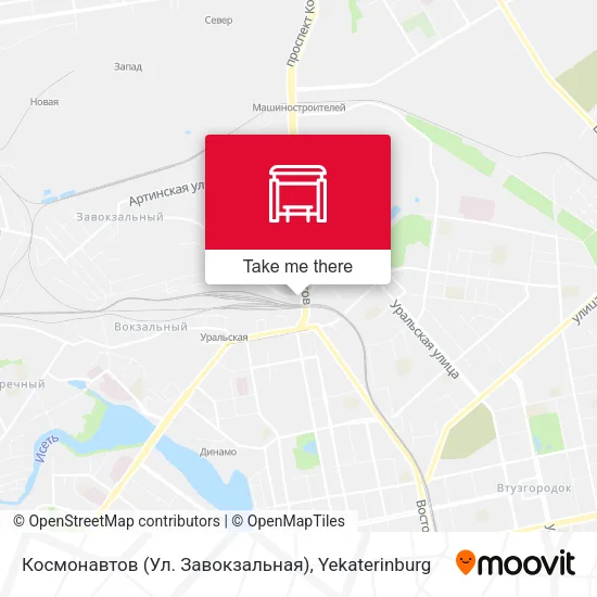 Космонавтов (Ул. Завокзальная) map