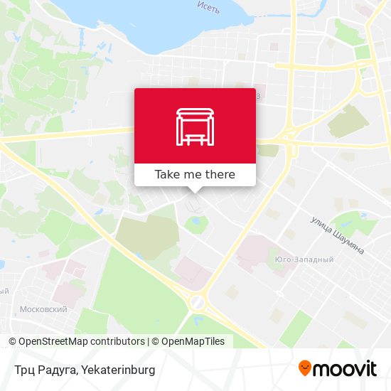 Трц Радуга map