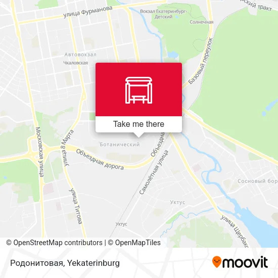 Родонитовая map