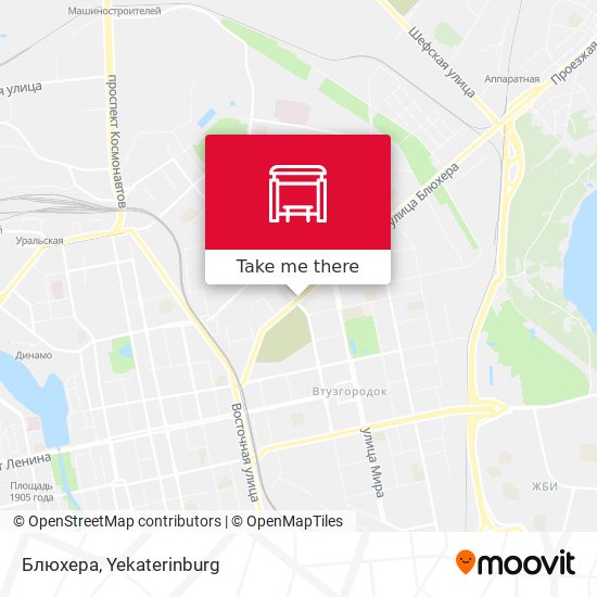 Блюхера map
