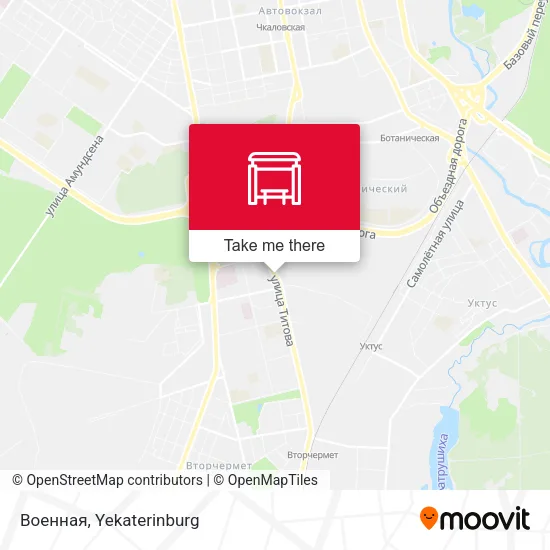 Военная map