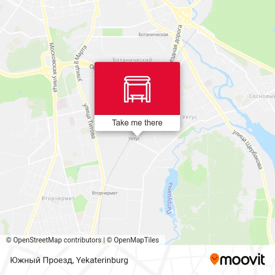 Южный Проезд map