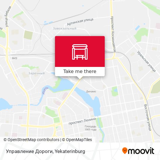 Управление Дороги map