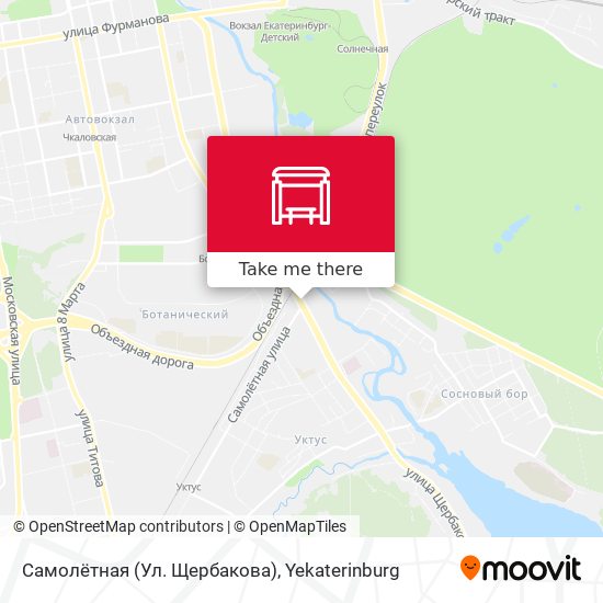 Самолётная (Ул. Щербакова) map