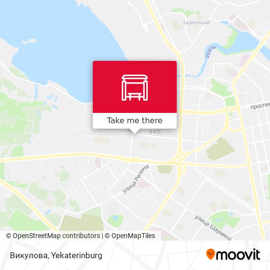 Викулова map
