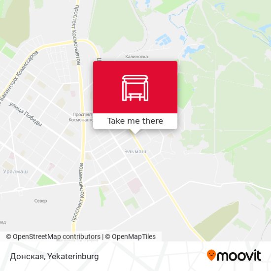 Донская map