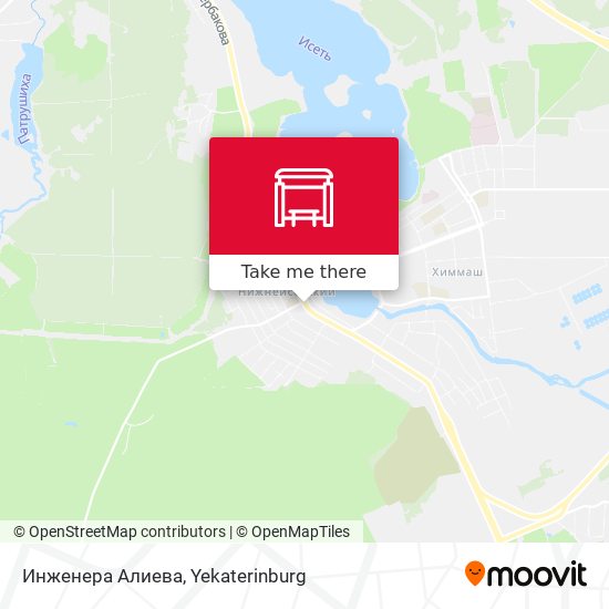 Инженера Алиева map
