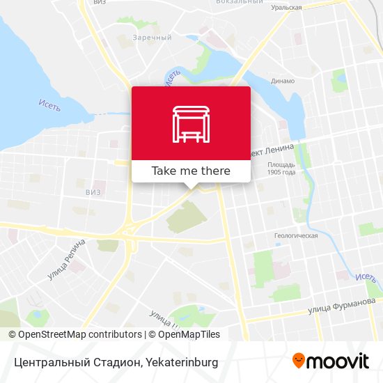 Центральный Стадион map