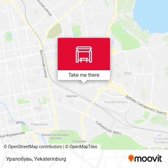 Уралобувь map