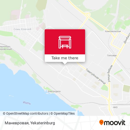 Маневровая map