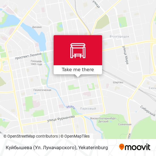Куйбышева (Ул. Луначарского) map