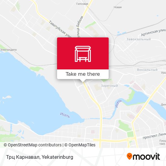 Трц Карнавал map