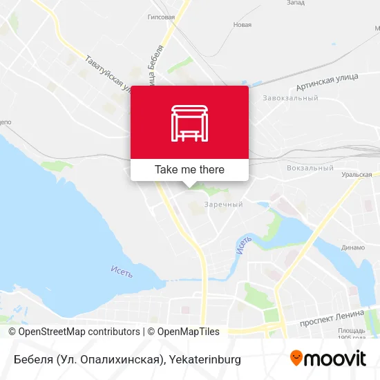 Бебеля (Ул. Опалихинская) map