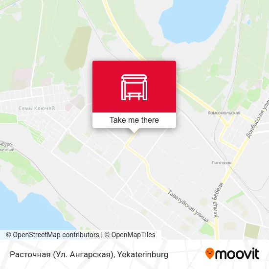 Расточная (Ул. Ангарская) map
