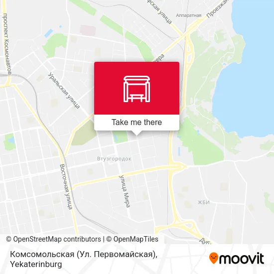 Комсомольская (Ул. Первомайская) map