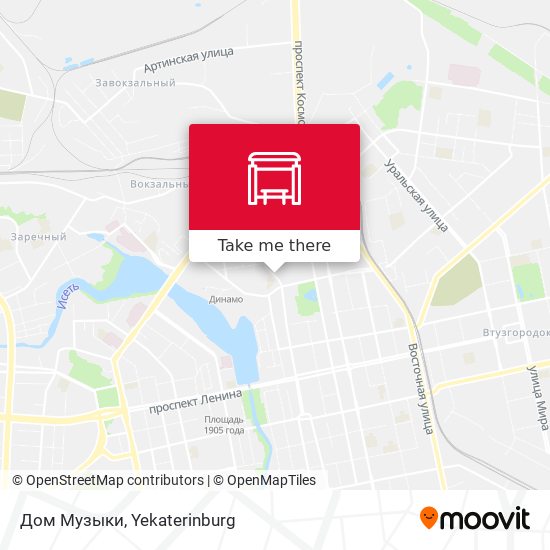 Дом Музыки map