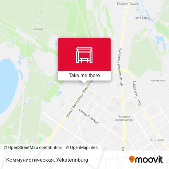 Коммунистическая map