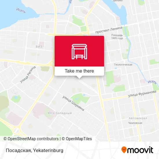 Посадская map