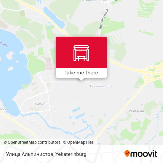 Улица Альпинистов map
