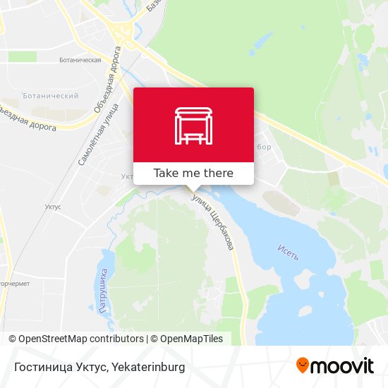 Гостиница Уктус map