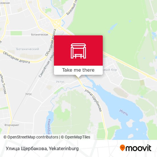 Улица Щербакова map