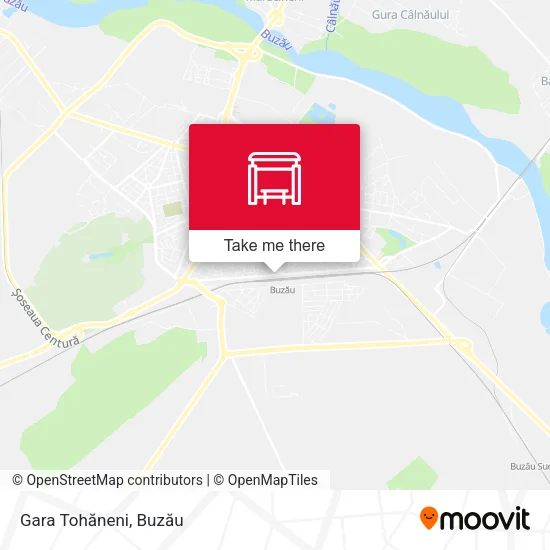 Gara Tohăneni map