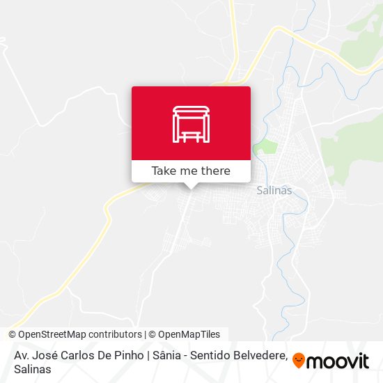 Av. José Carlos De Pinho | Sânia - Sentido Belvedere map