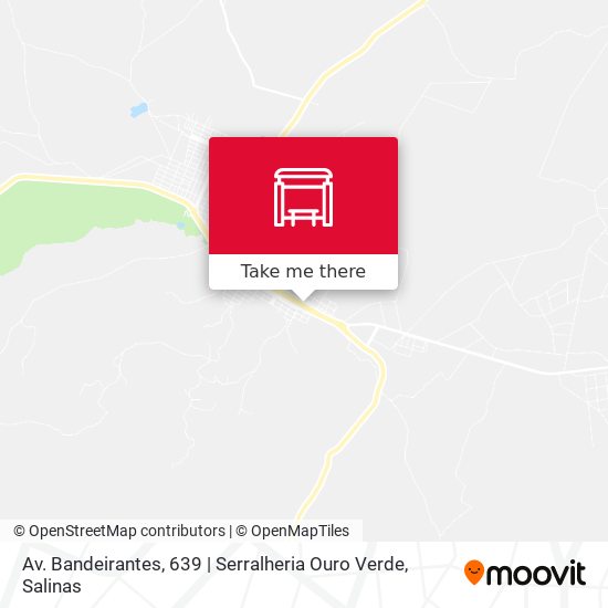 Av. Bandeirantes, 639 | Serralheria Ouro Verde map