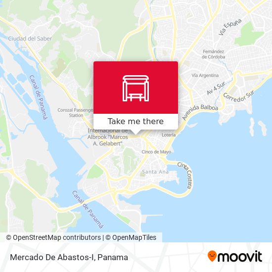 Mercado De Abastos-I map