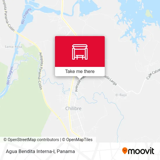 Agua Bendita Interna-I map