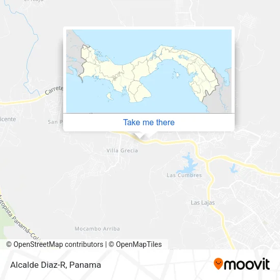 Mapa de Alcalde Diaz-R