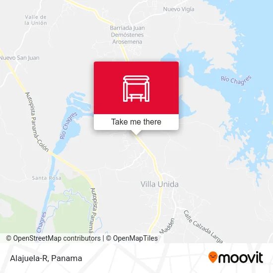 Alajuela-R map