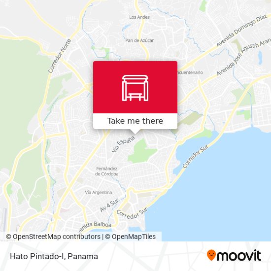 Hato Pintado-I map